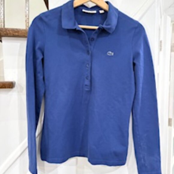 Lacoste Classic polo l/s slim fit sz 38 - Picture 6 of 13